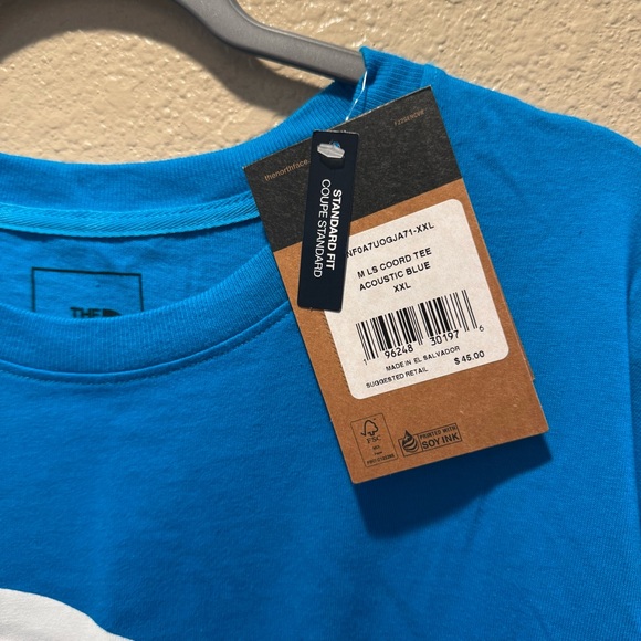 NWT North Face Men’s size XXL Coordinates Long Sleeve - Picture 3 of 6